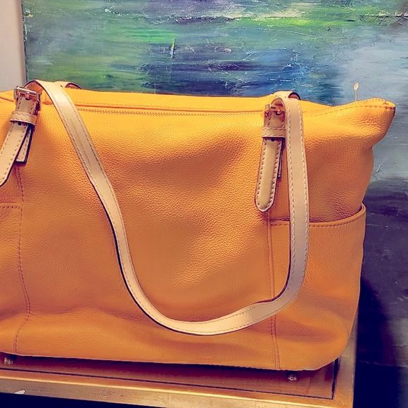 Michael Kors large tote bag yellow - Picture 1 of 3